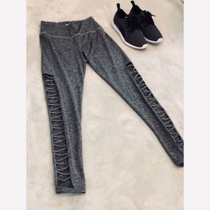 Laser cut active pants